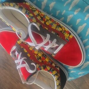 Vans X Simpson's Custom Low Tops